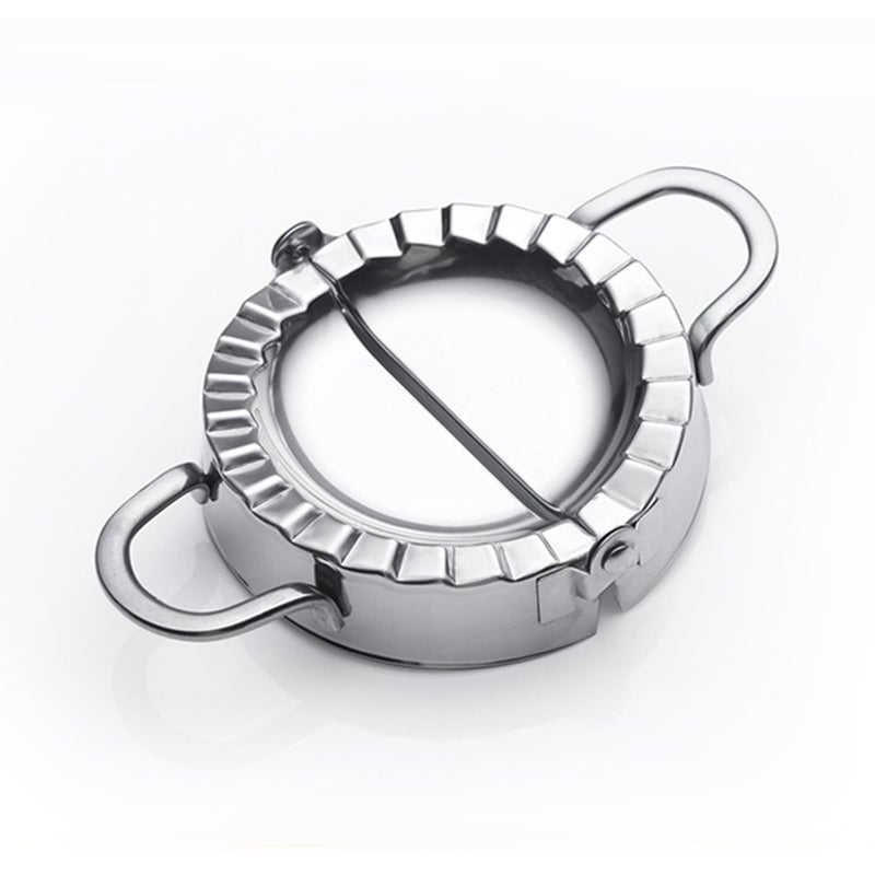 KAYCROWN Best Utensils Stainless Steel Ravioli Mold Pierogi Dumpling Maker Wrapper Pastry Dough Cutter Kitchen Accessories (S: DIA. 3 inch) - Image 1